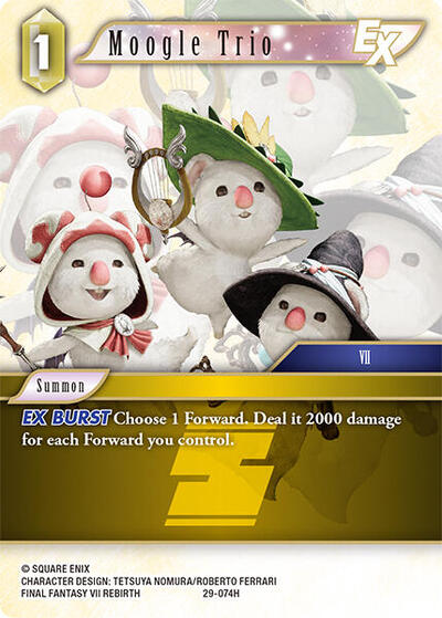 Moogle Trio EX - 29-074H - Hero - Blissful Eternity