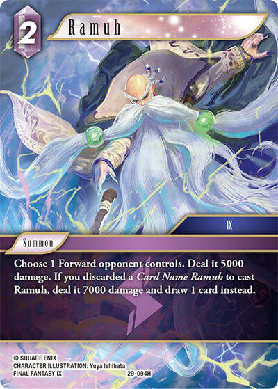 Ramuh - 29-094H - Hero - Blissful Eternity