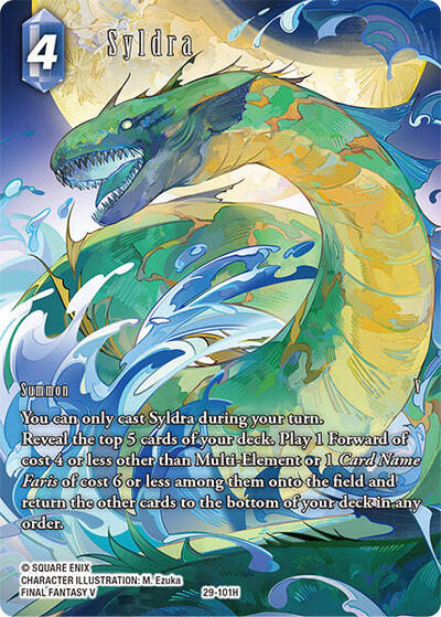Syldra - 29-101H - Hero (Full Art) - Blissful Eternity
