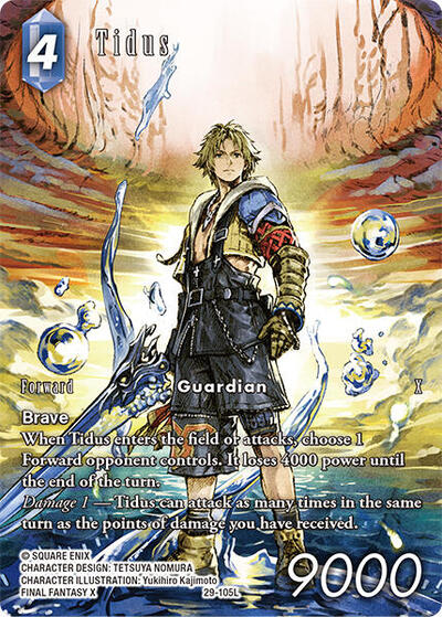 Tidus - 29-105L - Legend (Full Art) - Blissful Eternity