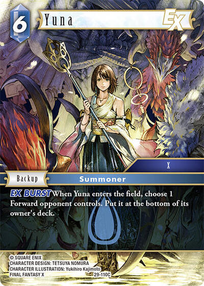 Yuna EX - 29-110C - Common - Blissful Eternity