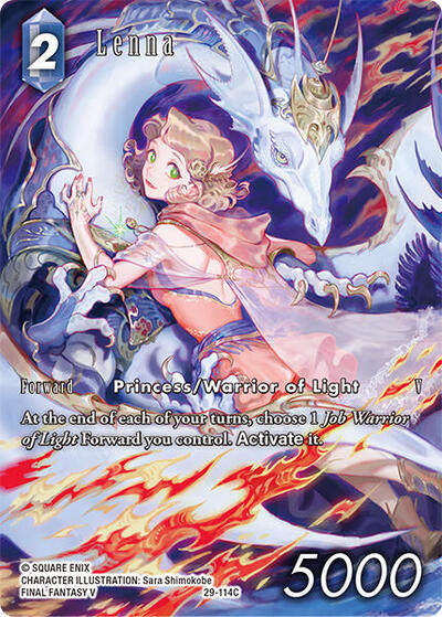 Lenna - 29-114C - Common (Full Art) - Blissful Eternity