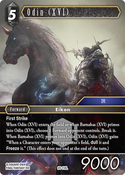 Odin (XVI) - 29-118L - Legend - Blissful Eternity