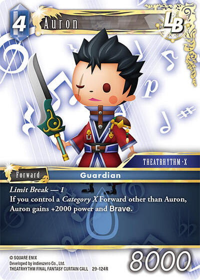 Auron - 29-124R - Rare - Blissful Eternity