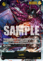 Loki - OP17-119 - Secret Rare (Alternate Art) - The World's Strongest Warriors