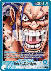 Rocks.D.Xebec - OP17-039 - Leader (Alternate Art) - The World's Strongest Warriors
