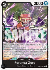 Roronoa Zoro - OP17-095 - Common - The World's Strongest Warriors