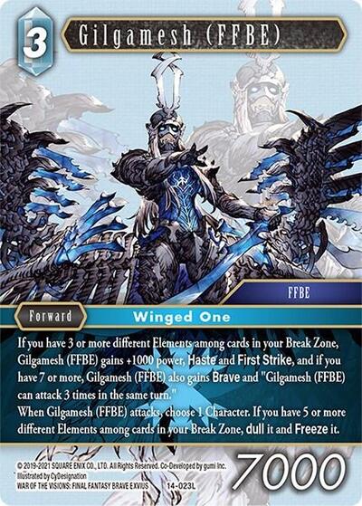 Gilgamesh (FFBE) - 14-023L - Legend - Blissful Eternity