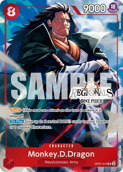 Monkey.D.Dragon - OP07-015 - Super Rare (Regional Participation Pack 2026 Vol.2) - One Piece Promotion Cards