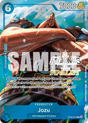 Jozu (Regionals Finalist Card Set 26-27 Vol.2) - OP08-047 - Rare - One Piece Promotion Cards