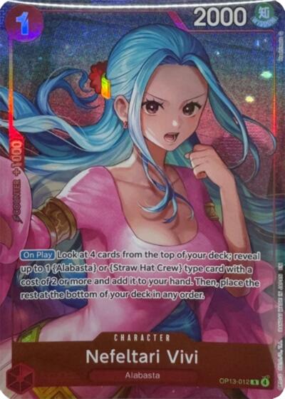 Nefeltari Vivi - OP13-012 - Rare (Heroines Special Set) - One Piece Promotion Cards