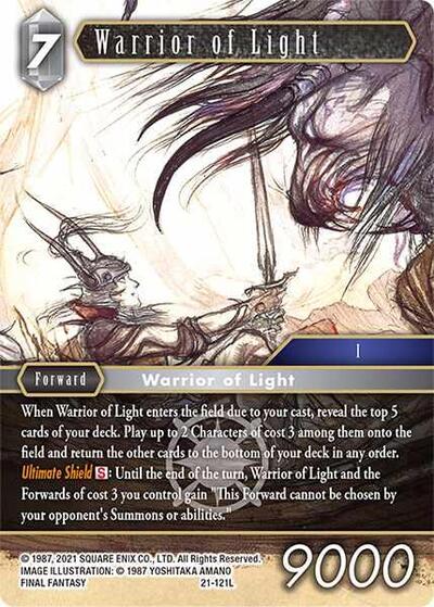 Warrior of Light - 21-121L - Legend - Blissful Eternity