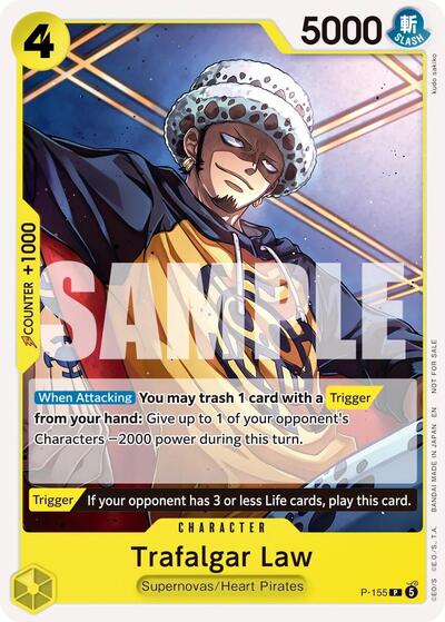 Trafalgar Law - P-155 - Promo (Pirates Party 2026 Vol. 2) - One Piece Promotion Cards
