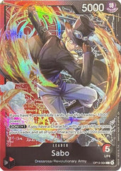 Sabo (Sound Loader Ace and Sabo Edition 2026) - OP13-004 - Leader - One Piece Promotion Cards