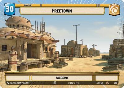 Freetown (Plastic) - 290 - Common - Galactic Championship 2026