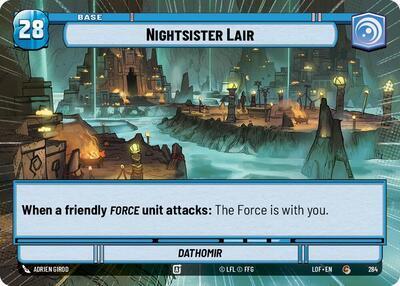 Nightsister Lair (Plastic) - 284 - Common - Galactic Championship 2026
