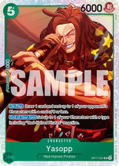 Yasopp - OP17-031 - Super Rare - The World's Strongest Warriors