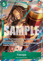 Yasopp - OP17-031 - Super Rare (Alternate Art) - The World's Strongest Warriors