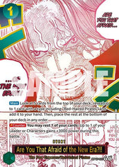 Are You That Afraid of the New Era?! - OP17-037 - Rare (Alternate Art) - The World's Strongest Warriors