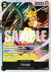 Usopp - OP17-080 - Super Rare - The World's Strongest Warriors