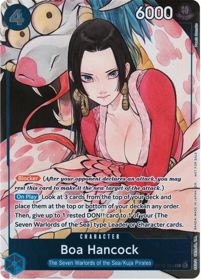 Boa Hancock (Dash Pack 2025) - ST17-004 - Super Rare - One Piece Promotion Cards
