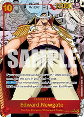 Edward.Newgate - OP17-005 - Super Rare (Manga Alt Art) - The World's Strongest Warriors