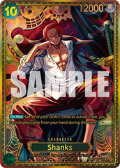 Shanks - OP13-028 - Super Rare (Special Alternate Art) - The World's Strongest Warriors