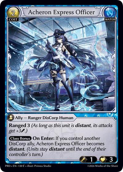 Acheron Express Officer - 138 - Common - .asphodel/paradise