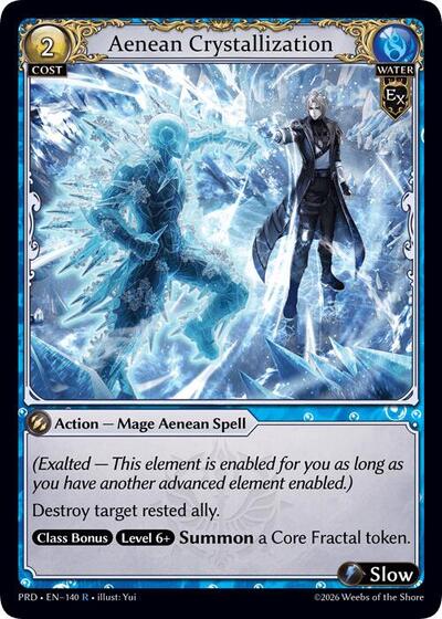 Aenean Crystallization - 140 - Rare - .asphodel/paradise