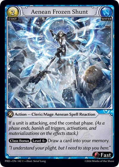 Aenean Frozen Shunt - 142 - Uncommon - .asphodel/paradise