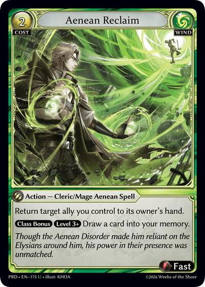 Aenean Reclaim - 175 - Uncommon - .asphodel/paradise
