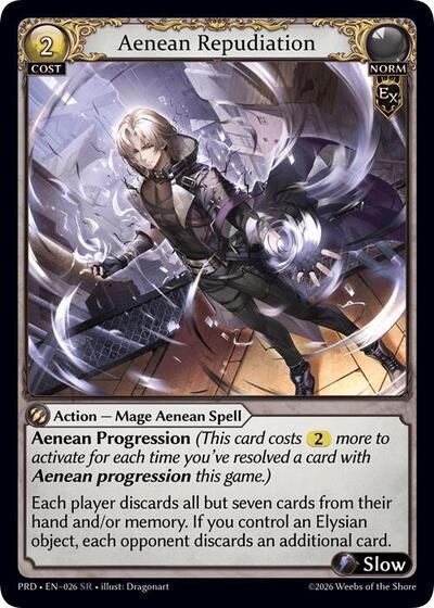 Aenean Repudiation - 026 - Super Rare - .asphodel/paradise