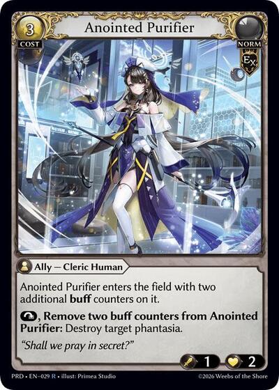 Anointed Purifier - 029 - Rare - .asphodel/paradise