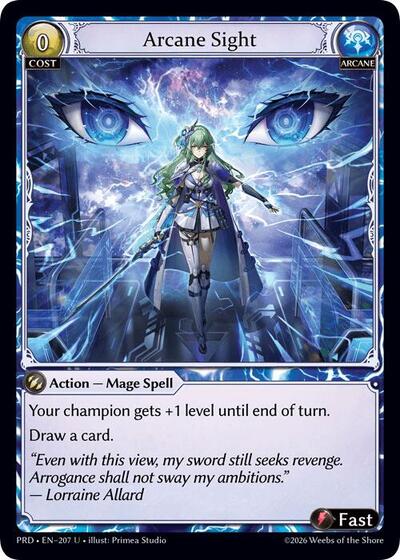 Arcane Sight - 207 - Uncommon - .asphodel/paradise