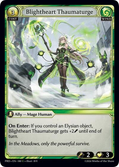 Blightheart Thaumaturge - 180 - Uncommon - .asphodel/paradise