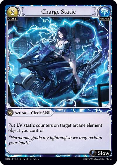 Charge Static - 210 - Uncommon - .asphodel/paradise