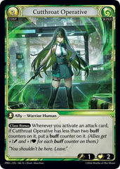 Cutthroat Operative - 186 - Rare - .asphodel/paradise
