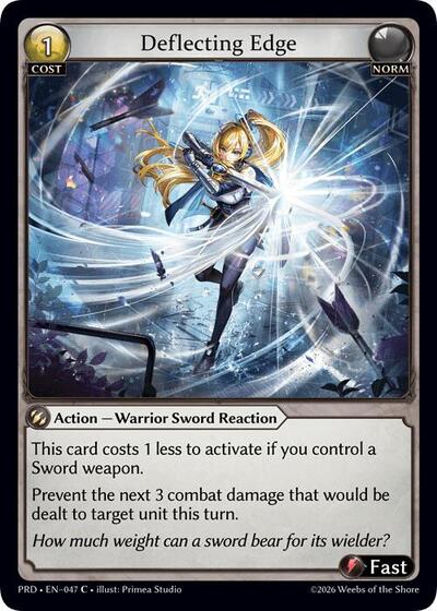 Deflecting Edge - 047 - Common - .asphodel/paradise