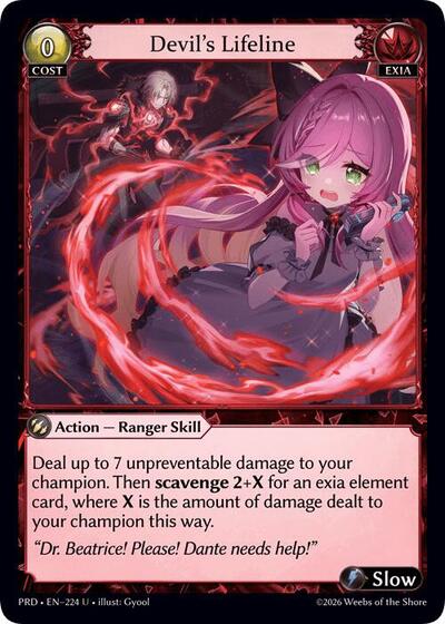 Devil's Lifeline - 224 - Uncommon - .asphodel/paradise