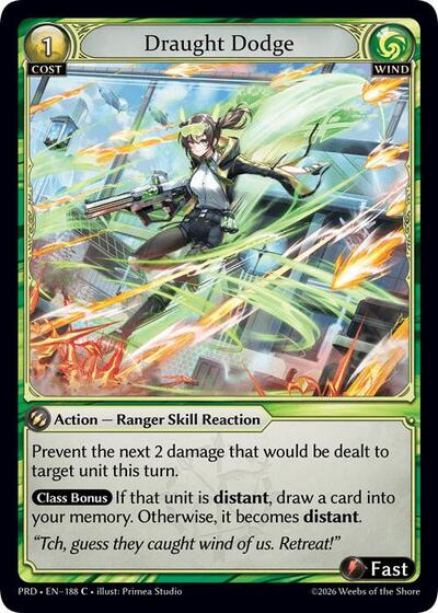 Draught Dodge - 188 - Common - .asphodel/paradise