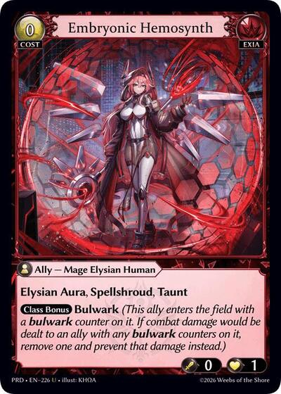 Embryonic Hemosynth - 226 - Uncommon - .asphodel/paradise