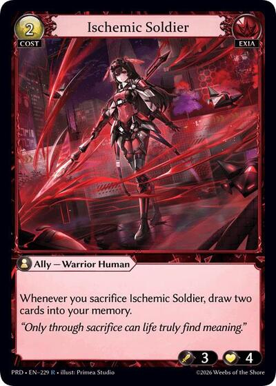 Ischemic Soldier - 229 - Rare - .asphodel/paradise