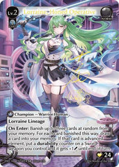 Lorraine, Honed Operative - 009 - Collector Super Rare - .asphodel/paradise