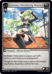 Lorraine, Wandering Warrior - 008 - Common - .asphodel/paradise