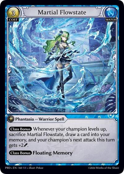 Martial Flowstate - 160 - Super Rare - .asphodel/paradise