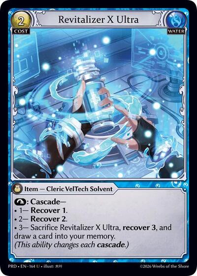 Revitalizer X Ultra - 164 - Uncommon - .asphodel/paradise