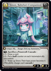 Sinon, Babelia's Companion - 087 - Super Rare - .asphodel/paradise