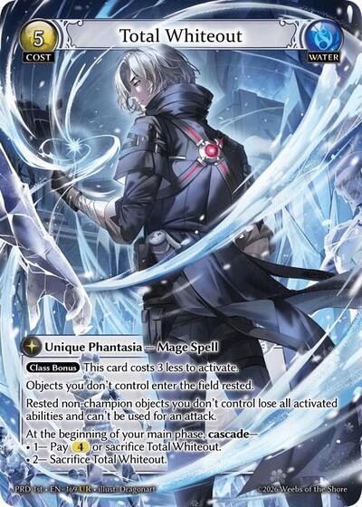 Total Whiteout - 169 - Ultra Rare - .asphodel/paradise