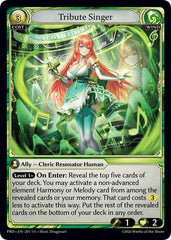 Tribute Singer - 201 - Super Rare - .asphodel/paradise