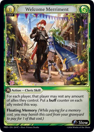 Welcome Merriment - 204 - Common - .asphodel/paradise